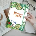 thumbnail image 4 of 2026 Planner,January 2026-December 2026,2026 Weekly and Monthly Agenda Planner,A5(6.4"x8.5"),Paper Hard Cover Daily Planner,with Monthly Tabs,Elastic Closure Strap-Double Coil Binding, 4 of 7