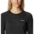 thumbnail image 4 of Columbia Women's Sweater Weather Crew, Black Heather, Large, 4 of 9