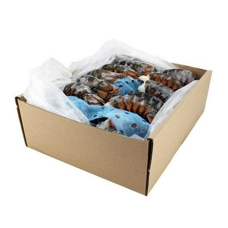 Seamazz 5 to 6 Ounce Canadian Lobster Tails, 10 Pound - 1 each.
