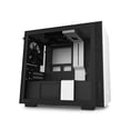 thumbnail image 2 of NZXT H210 - Mini-ITX PC Gaming Case - Front I/O USB Type-C Port - Tempered Glass Side Panel - Cable Management System - Water-Cooling Ready - Radiator Bracket - Steel Construction - White/Black, 2 of 13