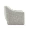 thumbnail image 3 of Modern Accent Chair, Upholstered Arm Chair Living Room Bedroom, Fabric in Cloud, 3 of 10