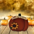 thumbnail image 4 of Adorno de madera para Halloween, figura decorativa, adorno para la cosecha, manualidades, creatividad, centro de mesa Calabaza, 4 of 8