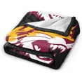 thumbnail image 2 of Bethune-Cookman A University Fleece Blanket, Very Soft Microfiber Flannel Blanket for Couch Warm and Cozy for All Seasons, 2 of 6