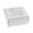 White, variant on Treat boxes with window and dividers | 4 X-SMALL compartments | 3.5 x 3.5 x 1.57 in | sweet boxes, Christmas treat boxes, fudge boxes, candy boxes for gift giving | 20-pack (White)