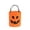 Orange, B, variant on Halloween Lighted Cloth Candy Bags, Reusable Lightweight Pumpkin Print Candy Treat Bucket with Lights for Trick or Treaters
