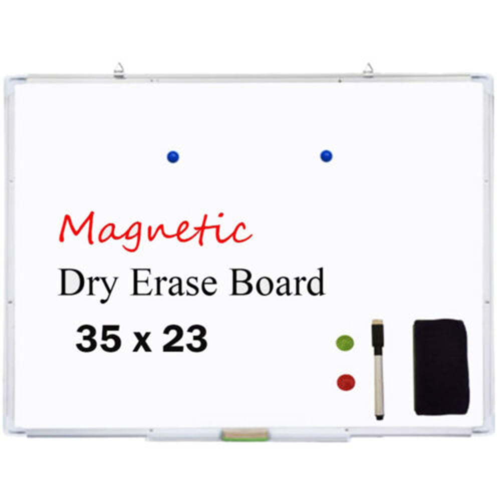 Magnetic White Board Dry Erase Board Eraser School Whiteboard Writing U4E0 