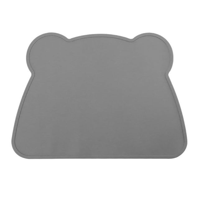 Hearth & Gear Silicone Cat Food Mat – Non Food Mat With Raised Edges Mat For Floor Easy To Clean Food Tablet