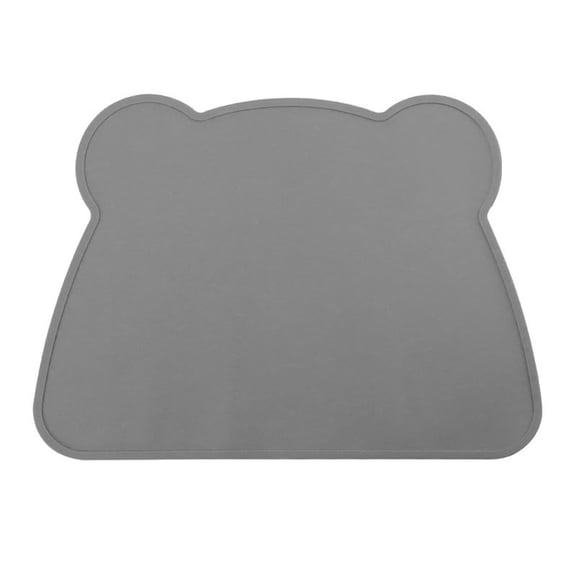 Silicon Cat Food Mat Non Feeding Tray With Raised Edge Design For Messy Eaters Easy Clean Pet Dining Floor Protector Durable Placemat
