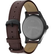 Timex Men's Expedition Scout 40mm Watch - Brown Two- Piece Blue Dial Gunmetal Case