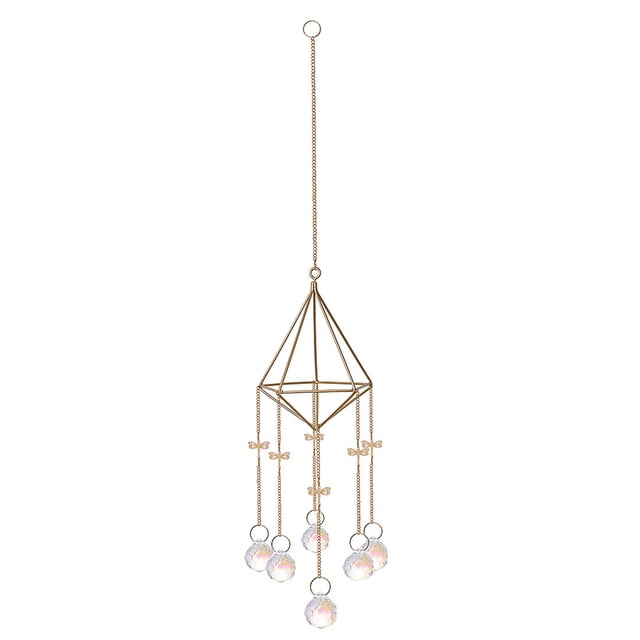 Atrapasueños de cristal, adorno de bola de prisma, colgante, fabricante de arcoíris, ventana, habitación, decoración de boda