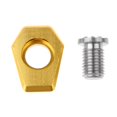 thumbnail image 4 of Golf Weight with Screws, Easy to Install, Golf Club Replacement Accessories ​​Driver Head , Gold, 4g, 4 of 7