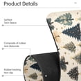 thumbnail image 4 of Yayeee Faucet Mat for Kitchen Sink 14.7" Diatomite Long Splash Guard Pad, Beige Christmas Trees, 4 of 7