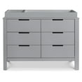 thumbnail image 5 of Carter's by DaVinci Colby 6-Drawer Dresser in Gray, 5 of 10