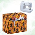 thumbnail image 4 of HELLHERO Cat Pumpkin Pattern Sewing Machine Cover for Extra Accessories Washable Home and Shop Sewing Equipment Protection, 4 of 8