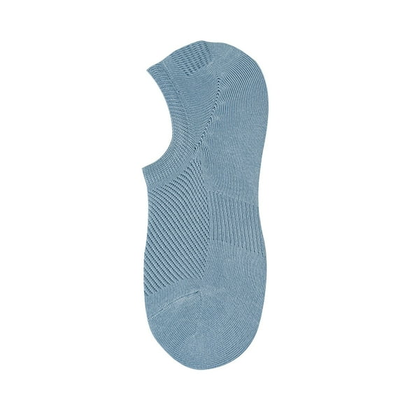 2DXuixsh Women's No Show Socks Low Cut Ankle Short Non Slid Casual 1 Pairs Women's Ballerina Socks Solid Non Slip Socks Lace Splice Socks Boat Socks Blue
