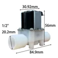 thumbnail image 4 of 1/2" 3/4" Male Thread Solenoid Valve AC 220V DC 12V 24V Water Control Valve Controller Switch Normally Closed Normally Open, 4 of 5