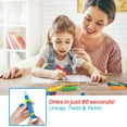 thumbnail image 6 of MayMoi Color Pencils | Non-Toxic, Quick Drying & No Mess Paint Sticks for Kids (12 Bright Colors), 6 of 7