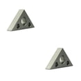 thumbnail image 4 of Riwesomey Alloy To And Accurate T Males Ruler Right At Ruler Durable Ruler Right Home In Fine Operate Laboratories Precision Estilo 1 Plata DC421 2piezas, 4 of 6