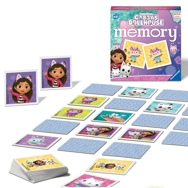 Juego de memoria Ravensburger Gabbys Dollhouse Kids 3+ Years