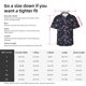 thumbnail image 5 of Balery Wildflowers And Dragonflies Camisas hawaianas de manga corta para hombre, camisas playeras de corte holgado, camisas de vacaciones con botones,Large, 5 of 7