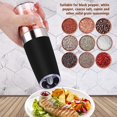 thumbnail image 4 of Electric Salt And Pepper Mill Spice Mill With Adjustable Coarseness Mechanism, Salt And Pepper Shakers, Salt Grinder, 4 of 5