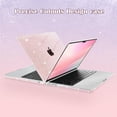 thumbnail image 6 of MOSISO Compatible with MacBook Air 13 inch Case 2025 2024 2023 2022 M4 A3240 M3 A3113 M2 A2681, Glitter Sparkly Hard Shell&Keyboard Skin&Screen Film&Type C for MacBook Air 13.6 inch Case, 6 of 7