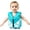 Blue, variant on Toddler Swim Vest Adjustable Safety Strap Swim Jacket for Kids Infant Swim Trainer Vest with Removable Foam