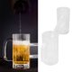 thumbnail image 4 of Beer Glass Stein, Acrílico de Vidrio de Cerveza Doble Unida para la Competencia de Juegos para Ktv para el Bar, 4 of 7