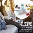 thumbnail image 4 of Hamilton Beach Personal Blender, 14 oz BPA-Free Jar 300W Portable Blender for Shakes and Smoothies with Leakproof Lid, Ice Blue, 4 of 11