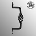 thumbnail image 2 of Black Birdcage Cabinet Door Pull 5.35" L Wrought Iron handles Rust Resistant Decorative Pulls for Kitchen Drawer w/Screws Renovators Supply, 2 of 9