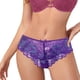 thumbnail image 2 of WILLBEST Calzon Menstrual Bragas De Las Mujeres De Encaje Rosa Transparente Hueco Hacia Fuera Ropa Interior Comodidad Sin Fisuras De Cintura Baja Bragas Lenceria Tanga, 2 of 4