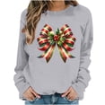 thumbnail image 2 of Babysbule Tops for Women Winter Womens Casual Tops Ladies Sunflower Print Sweatshirt Blouse Tee Sweater, 2 of 6