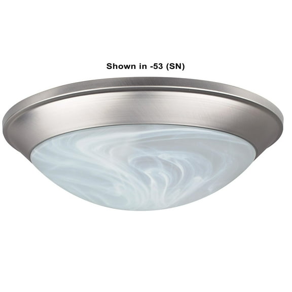 Sunset Lighting F7178 2 Light Fluorescent Energy Star And Ca Title 24 Compliant Flush