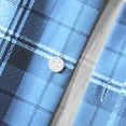 thumbnail image 6 of Men Fall Clothes,Men's Regular Fit Long-Sleeve Flannel Shirt Casual Button Down Lightweight Plaid Shirt Fashion Fall Outfits, 6 of 7