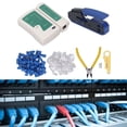 thumbnail image 1 of Kit d'Outils de Cribping, Kit d'Outils de Coupe Facile à Utiliser RJ45 pour Réparation, 1 of 8