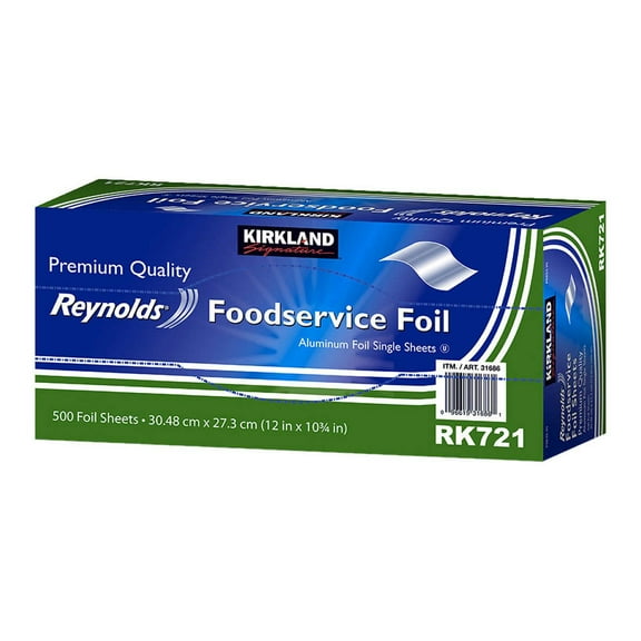 Kirkland Signature Foodservice Foil Sheet, 500-count