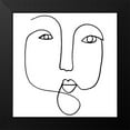 thumbnail image 2 of Borges, Victoria 12x12 Black Modern Framed Museum Art Print Titled - Minima I, 2 of 5