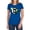 Royal, variant on JLA Blasting Logo Women's T Shirt, Royal, Large