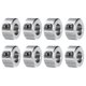 thumbnail image 1 of Tool Parts and Accessories 8pcs Set Screw Collars Bore 3/8' Stainless Steel Shaft Collars 3/4' OD (CN14082401069), 1 of 2