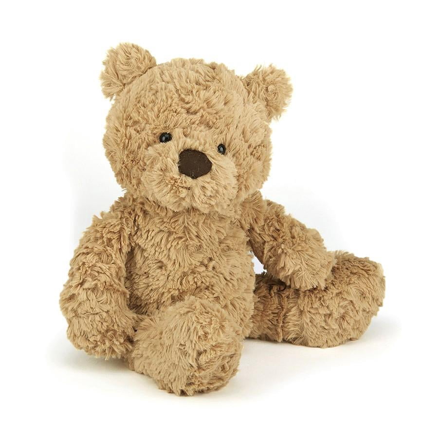 Jellycat, Bathrobe Bartholomew Bear, Silver, NWT, Plush Toy