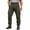 Green, variant on lcziwo Hiking Pants Men Golf Solid Color Jogger Pants Holiday Camping Casual Pants Multiple Pockets Outdoor Apparel Green 32