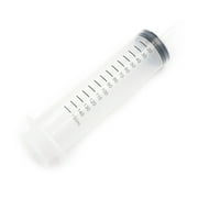 150ml Plastic Syringe Reusable Tube Clear for Measuring Liquids Medical Sterile