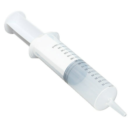 150ml Plastic Syringe Reusable Tube Clear for Measuring Liquids Medical (Best Size Syringe For Shooting)