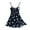 Navy, variant on Puntoco Plus Size Nightdress Clearance,Women Polka Dot Printing Satin Sling Skirt Dress Lingerie Home Wear Pajamas Nightdress Wine 8(L)