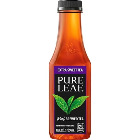 Pure Leaf Iced Tea, Extra Sweet, 18.5 oz