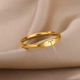 thumbnail image 4 of Anillo de signo del zodiaco de acero inoxidable para mujer, anillos pequeños de constelación de moda, joyería de boda Vintage, regalo de Navidad, bisutería femenina, 4 of 4