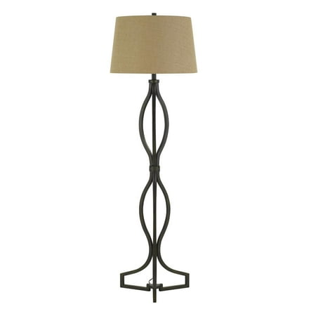 Cal Lighting Traditional Floor Lamp - Cal Lighting Tivoli Iron Floor Lamp