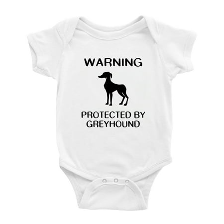 

Warning: Protected by A Greyhound Dog Funny Baby Rompers Romper Bodysuit (White 6-12 Months)