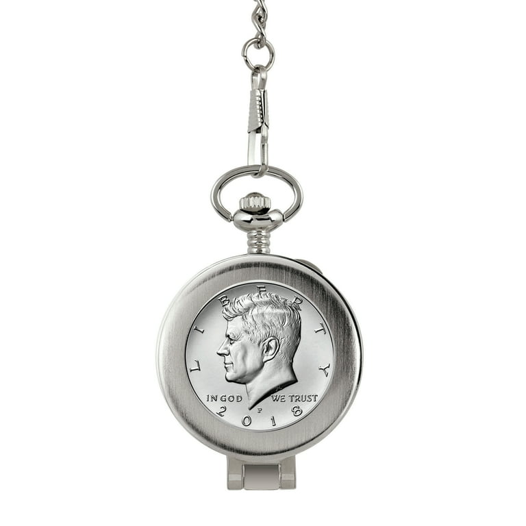 Kennedy half deals dollar pocket watch