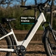 thumbnail image 6 of GOTRAX CTI3 27.5" Electric Bike, 500W Motors 60 Miles Long Range Up To 300lbs Comfort Adult Electric Bike For Commuters, Gray, 6 of 9